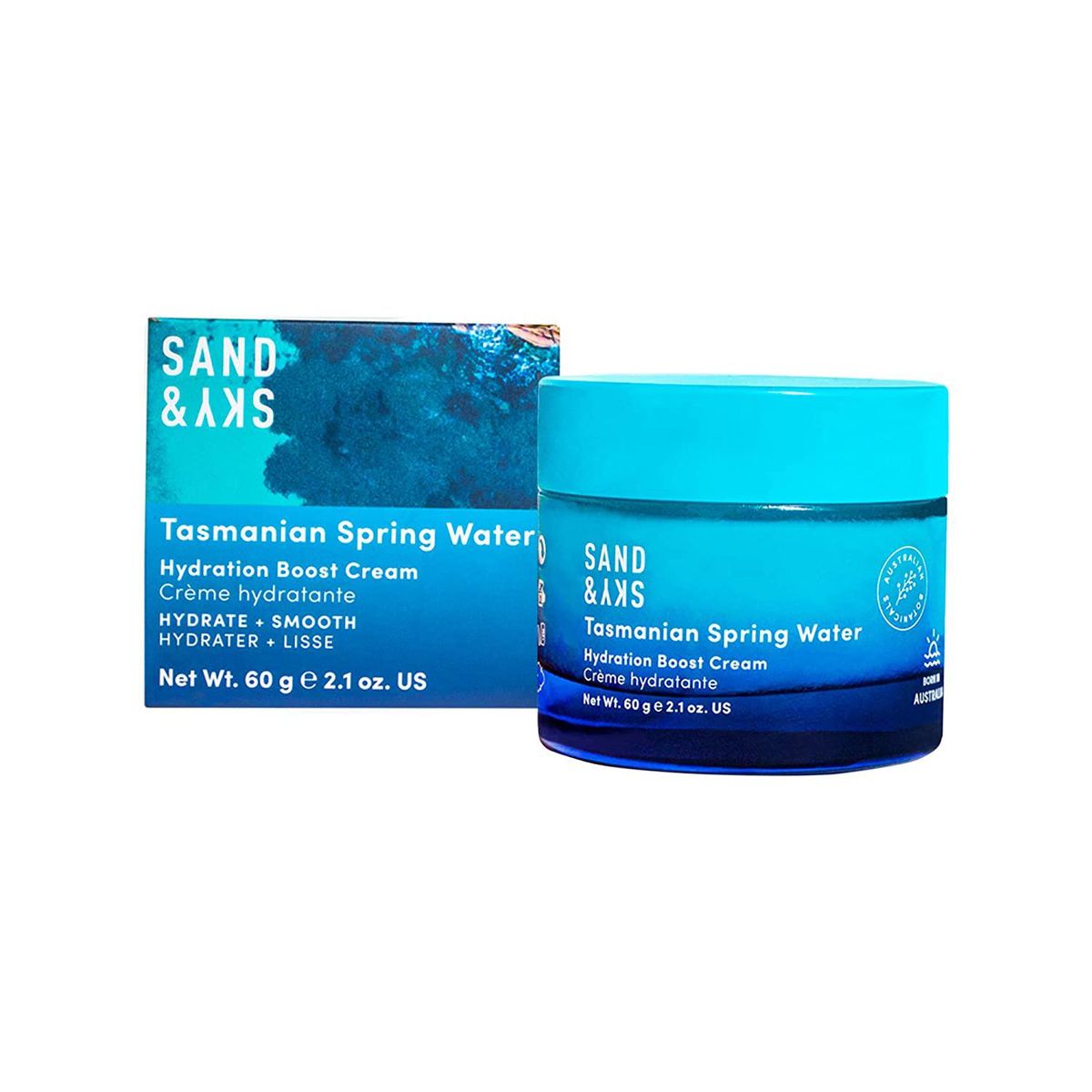 sand and sky tasmanian spring water hydration boost cream