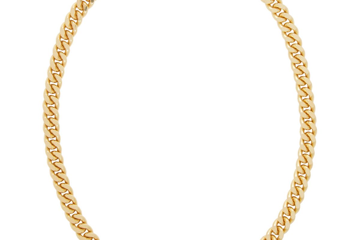 saskia diez gold grand identity narrow choker