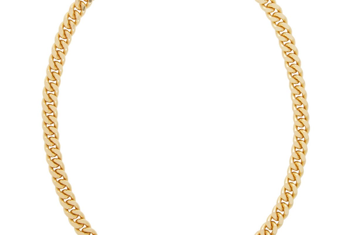 saskia diez gold grand identity narrow choker