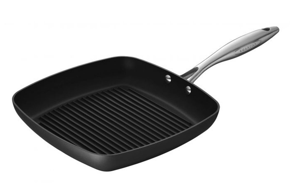 scanpan professional 10.5 inch x 10.5 inch grill pan