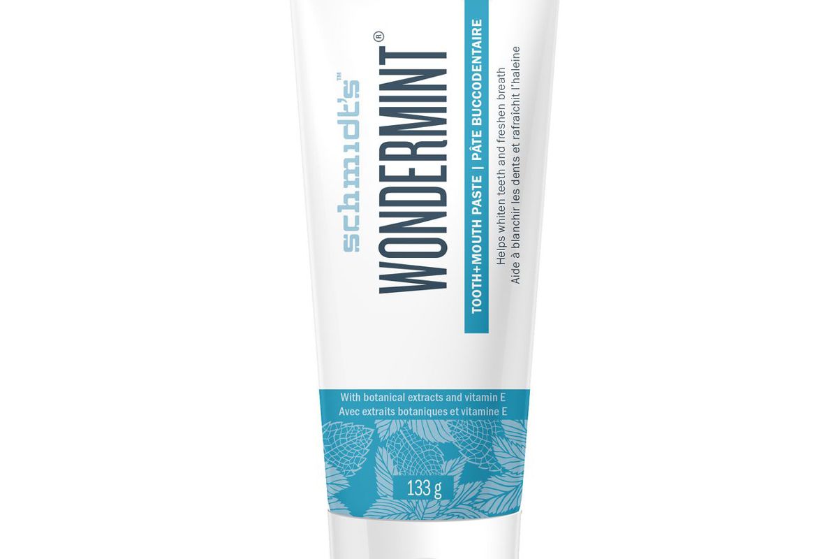 schmidt's wondermint tooth and mouth paste