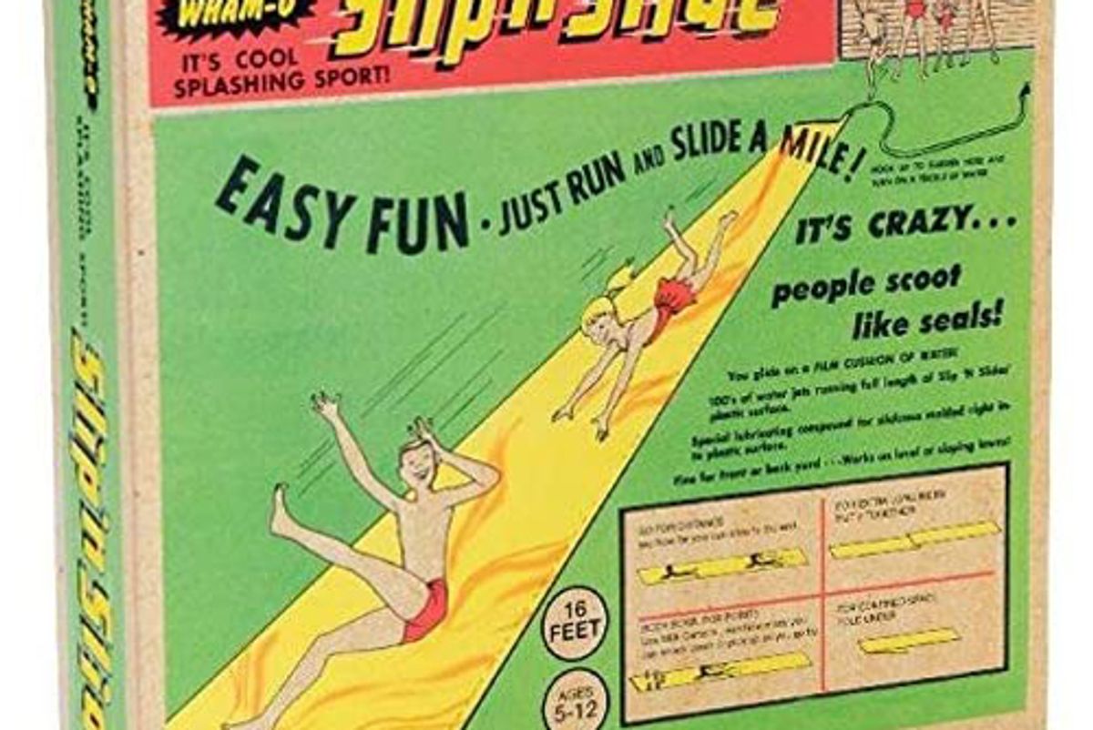 schylling slip n slide vintage