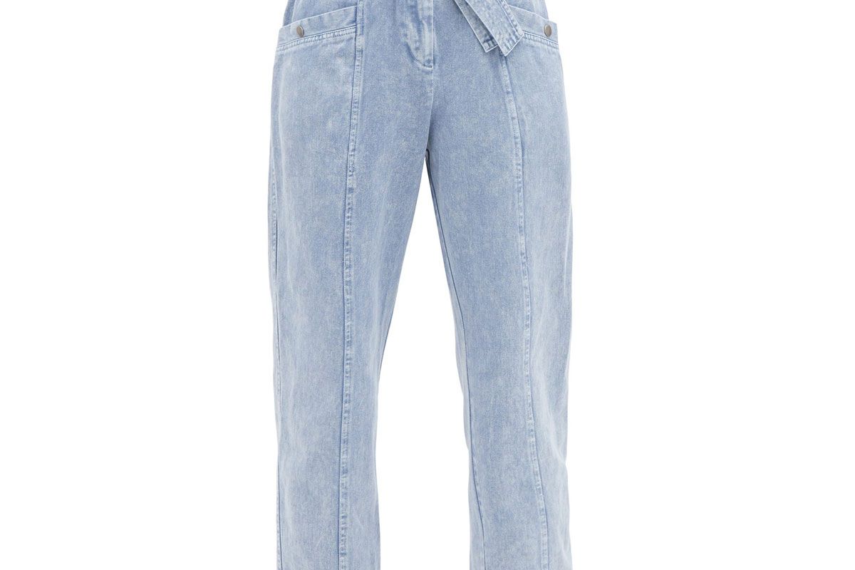 sea idun high rise paperbag waist jeans