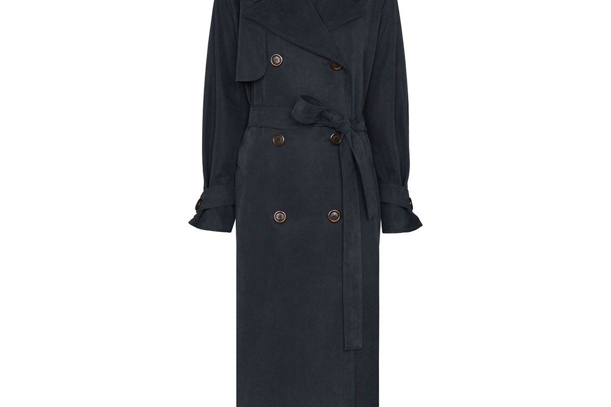 see by chloe midi trench coat