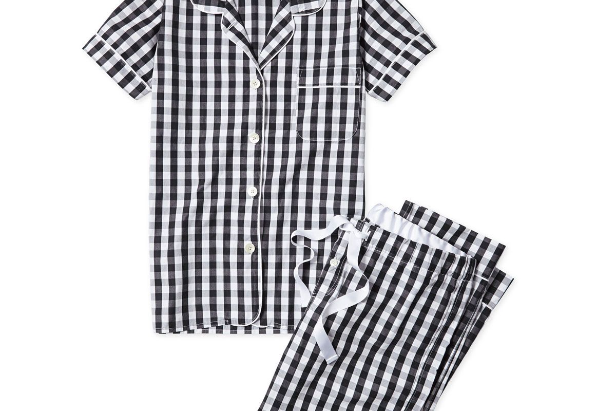 Gingham Pajamas