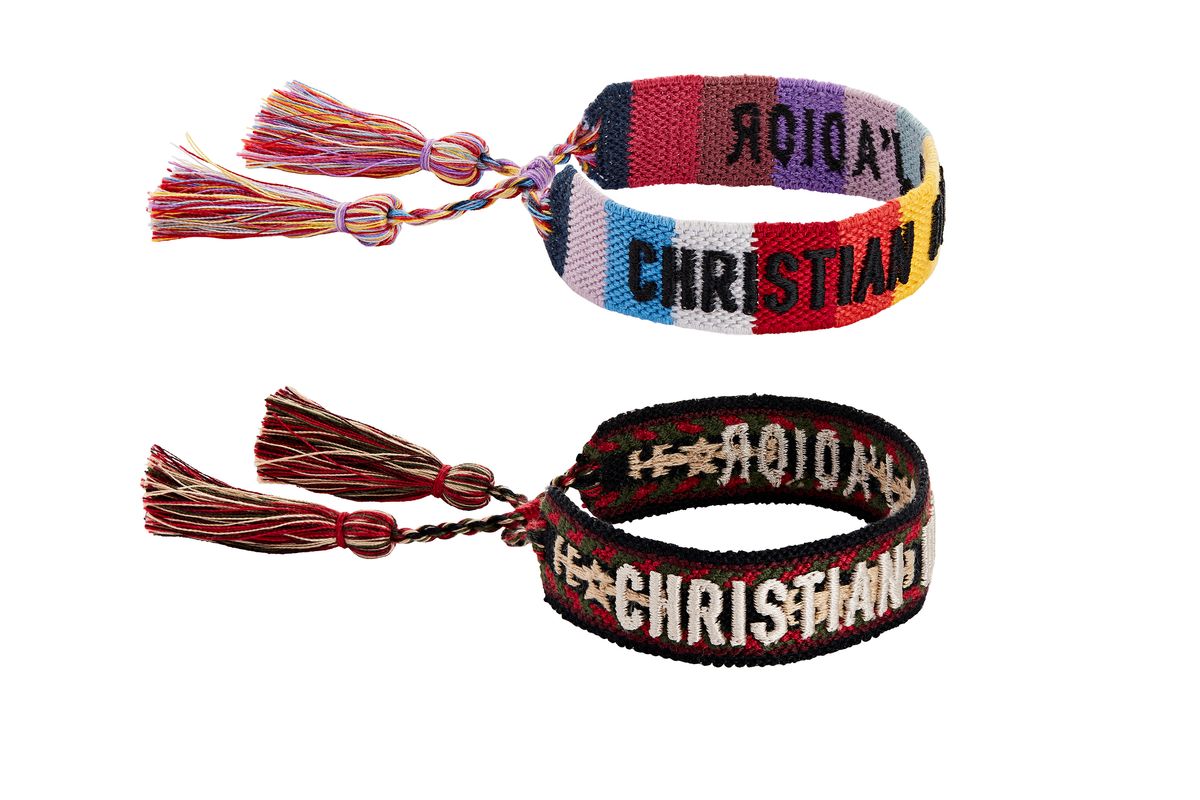 set of christian dior j'adior bracelets