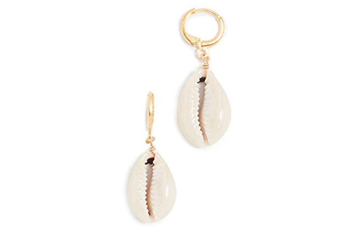 shashi caroline puka shell earrings