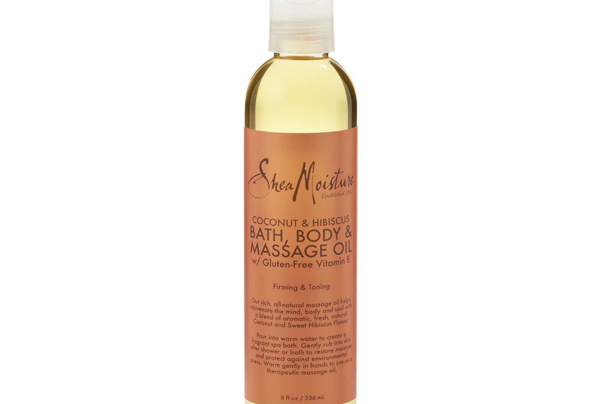 shea moisture coconut hibiscus bath body massage oil
