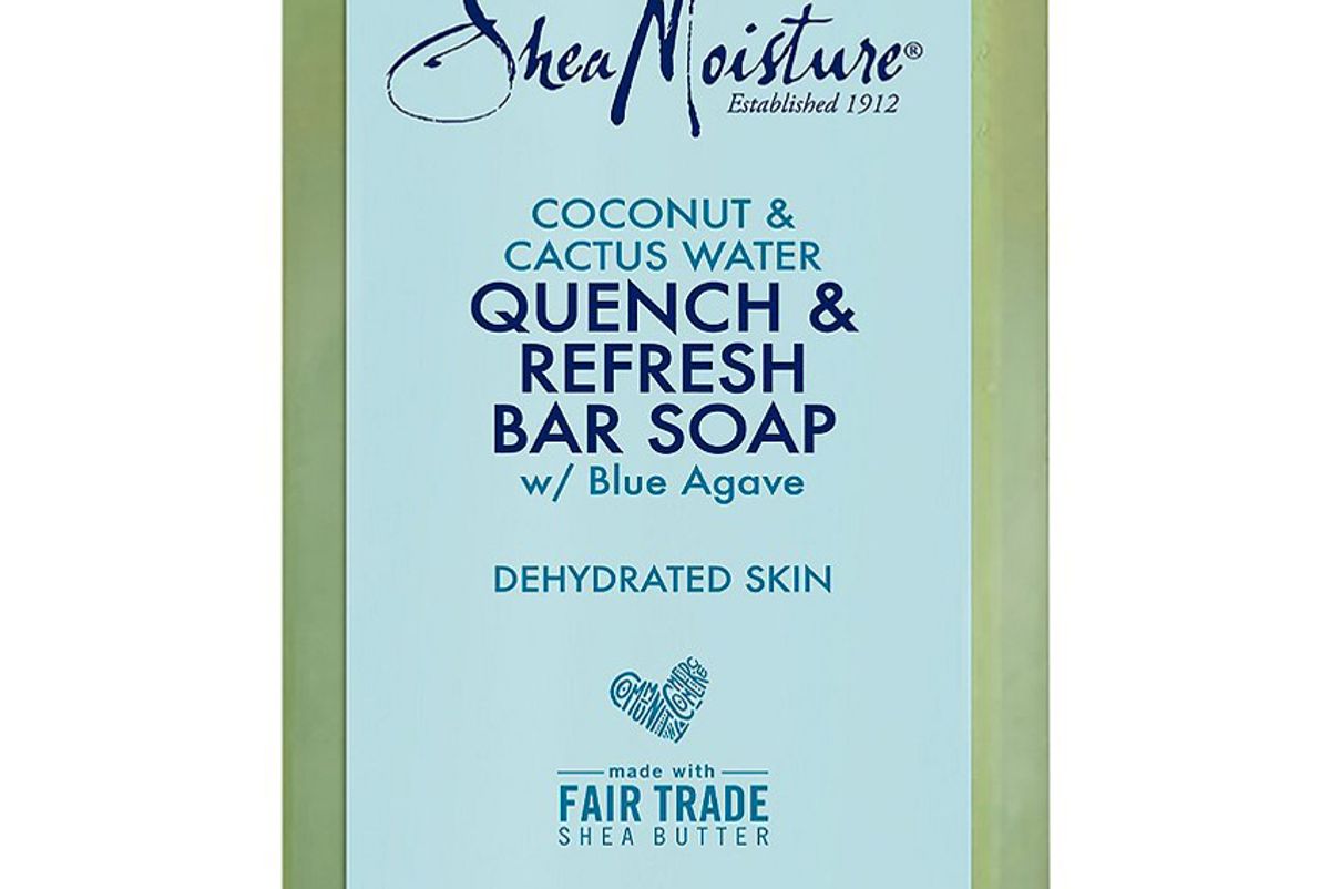 sheamoisture coconut and cactus water quench and refresh bar soap