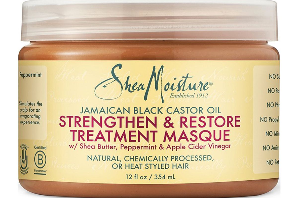 sheamoisture jamaican black castor oil strengthen and restore masque