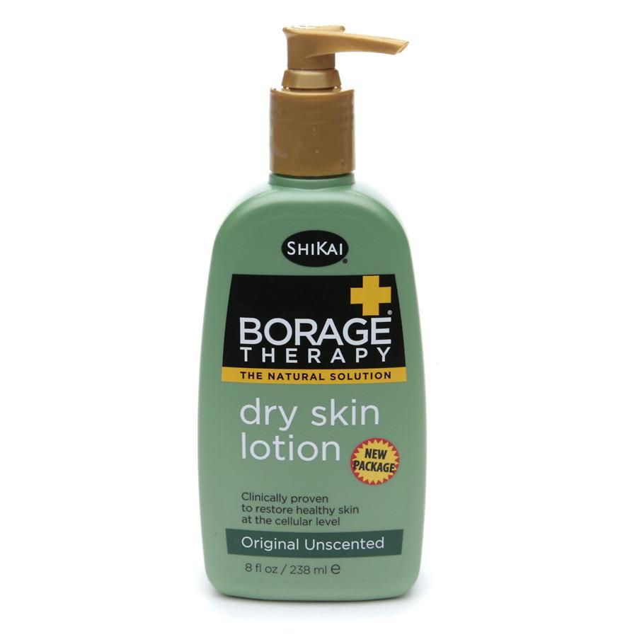 shikai borage therapy dry skin lotion original unscented
