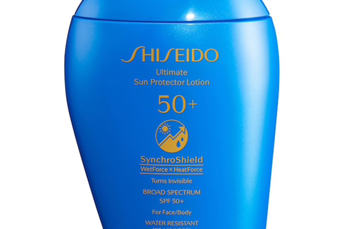 shiseido ultimate sun protector lotion spf 50 plus sunscreen