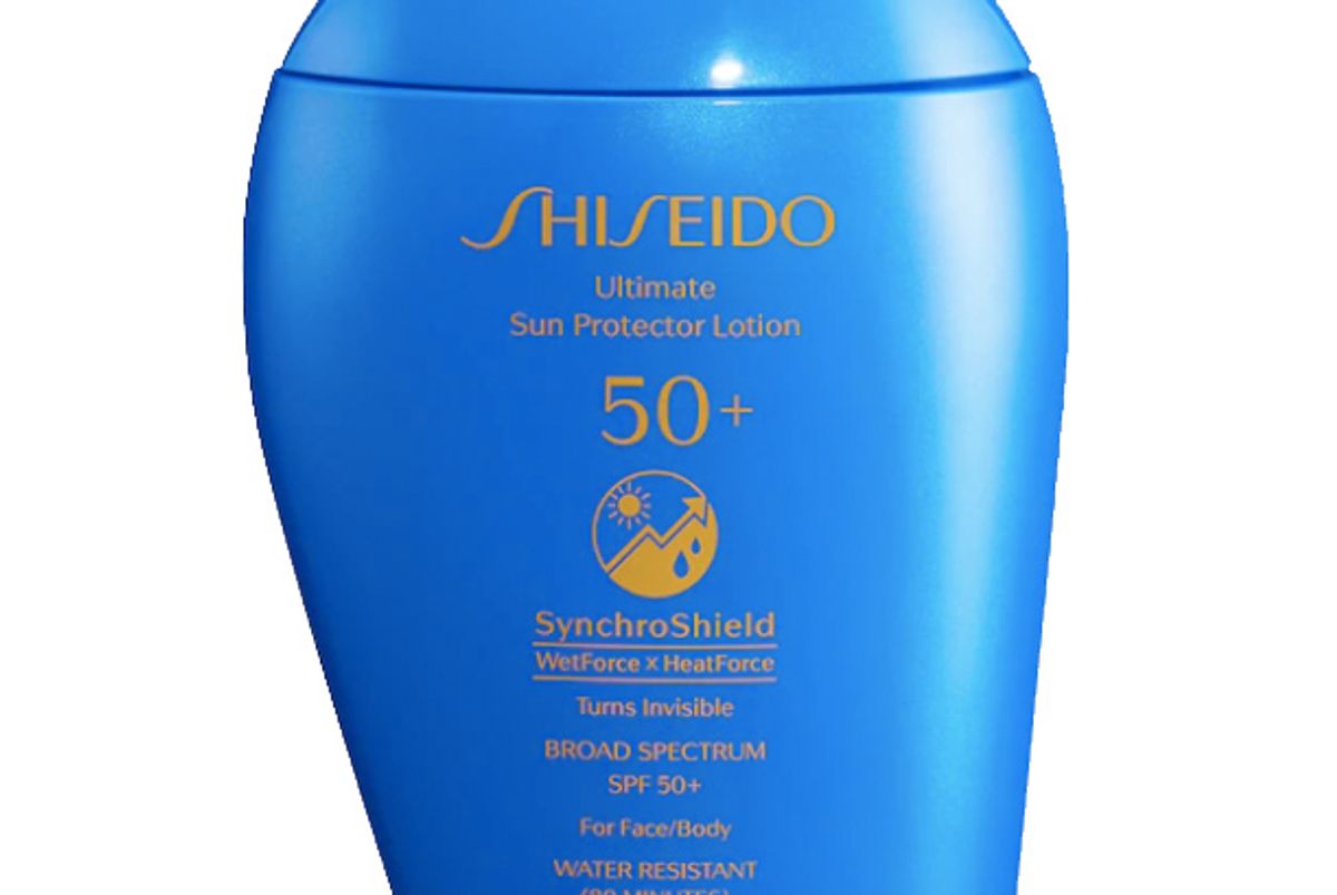 shiseido ultimate sun protector lotion spf 50 sunscreen