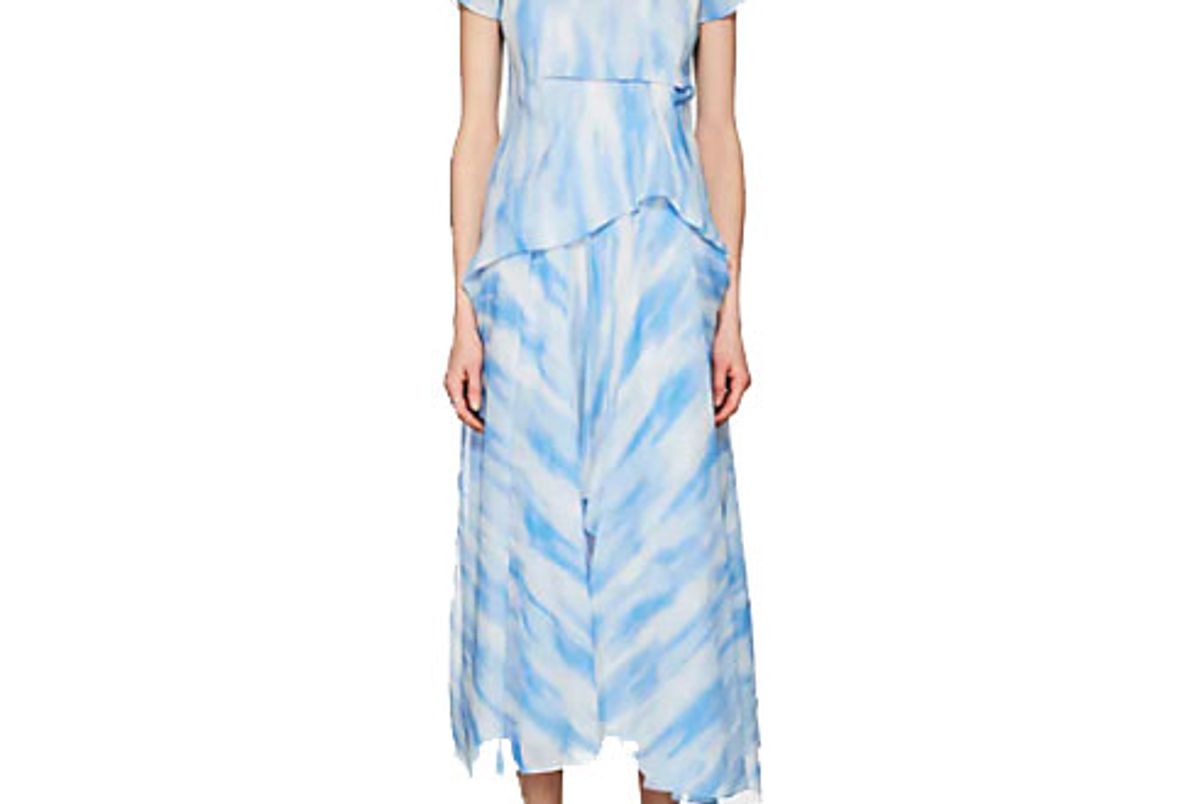 sies marjan gracen tie dyed chiffon dress