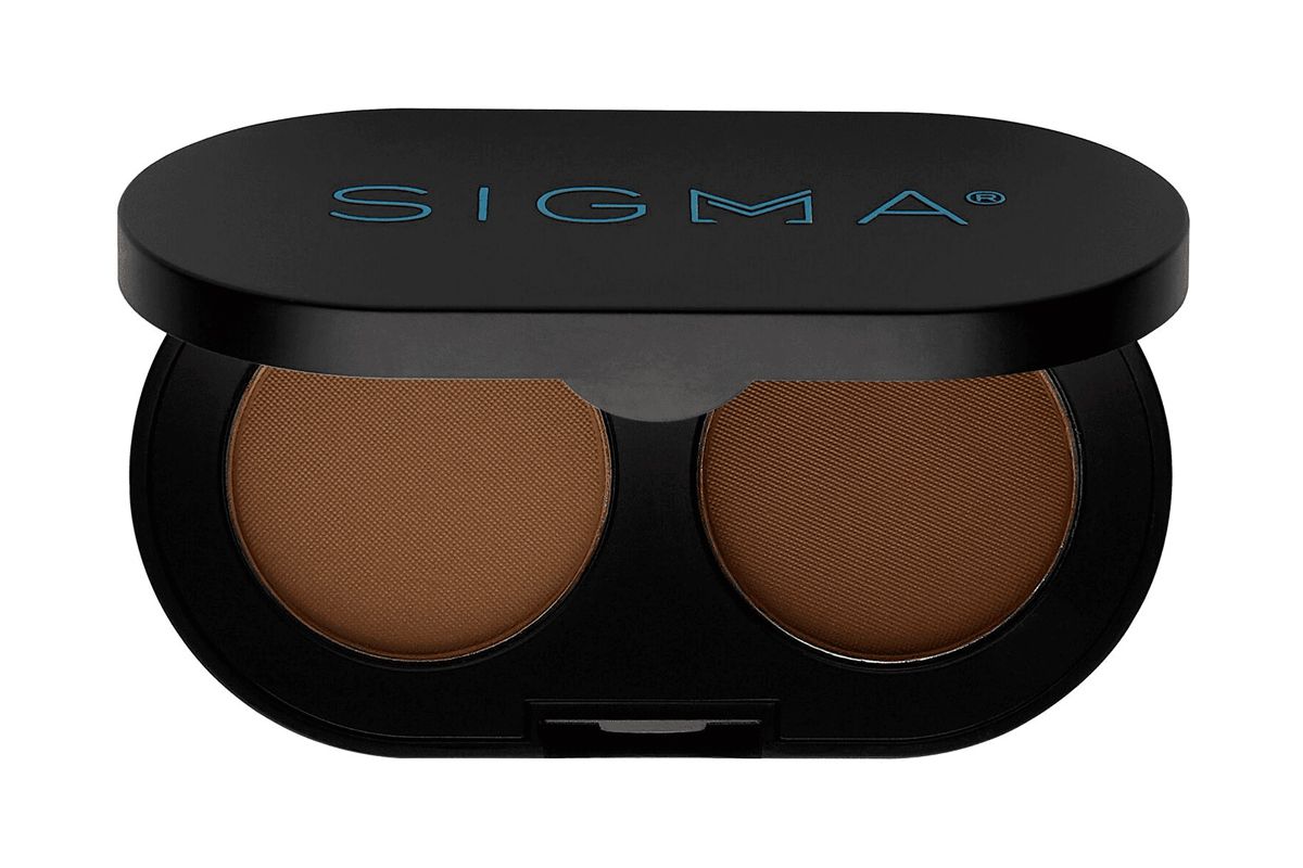 sigma beauty color plus shape brow powder duo