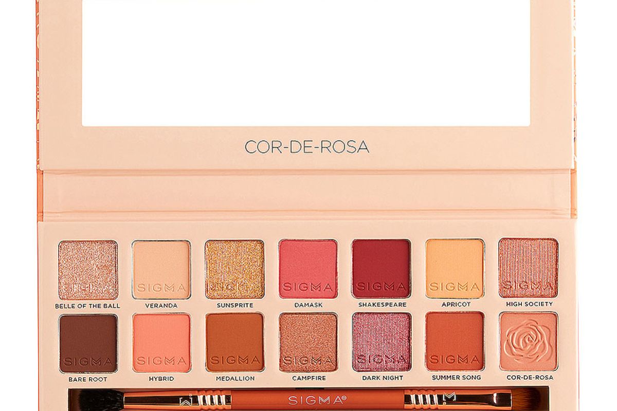 sigma beauty cor de rosa eyeshadow palette
