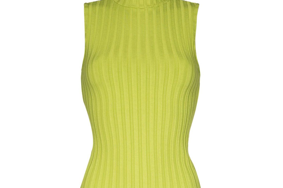 simon miller cora ribbed trurtleneck top