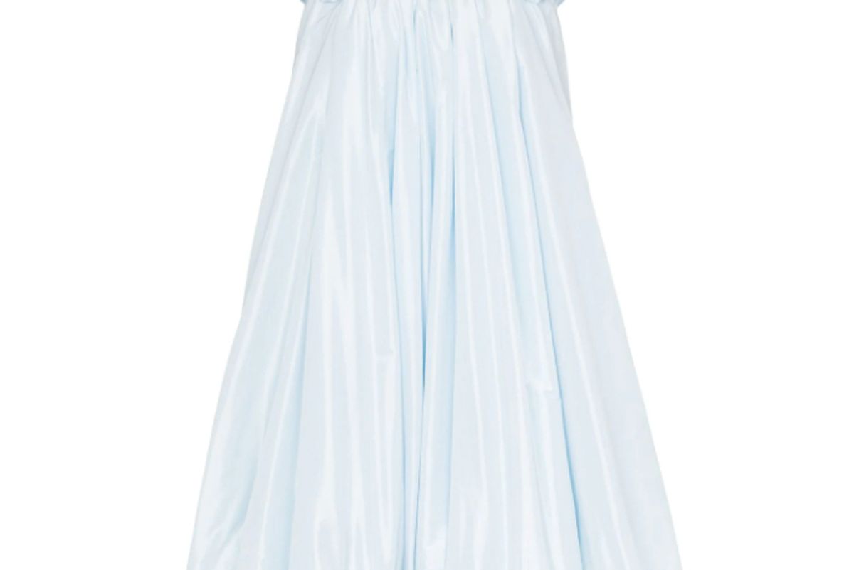 simone rocha bubble hem mini dress