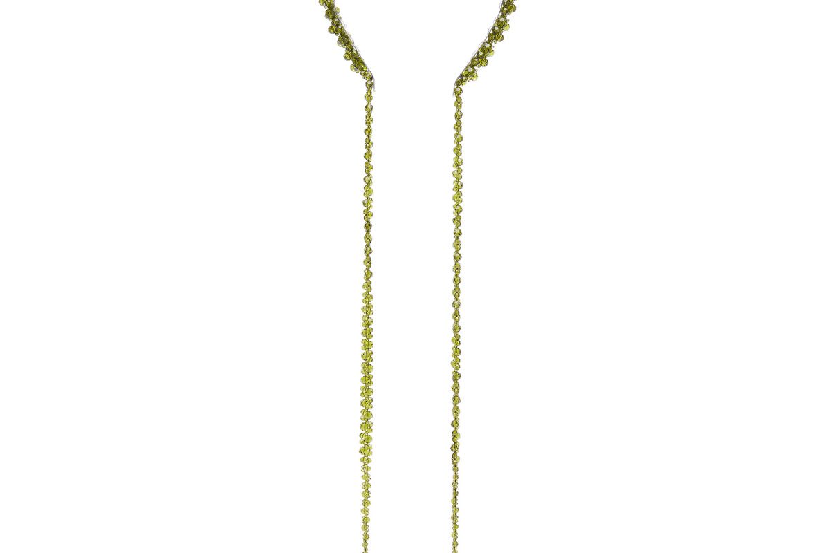 simone rocha glass crystal embellished drip headband