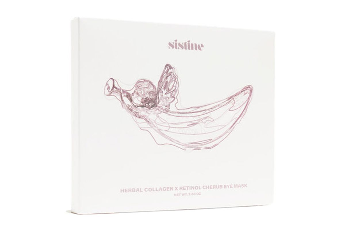 sistine herbal collagen x retinol cherub eye mask