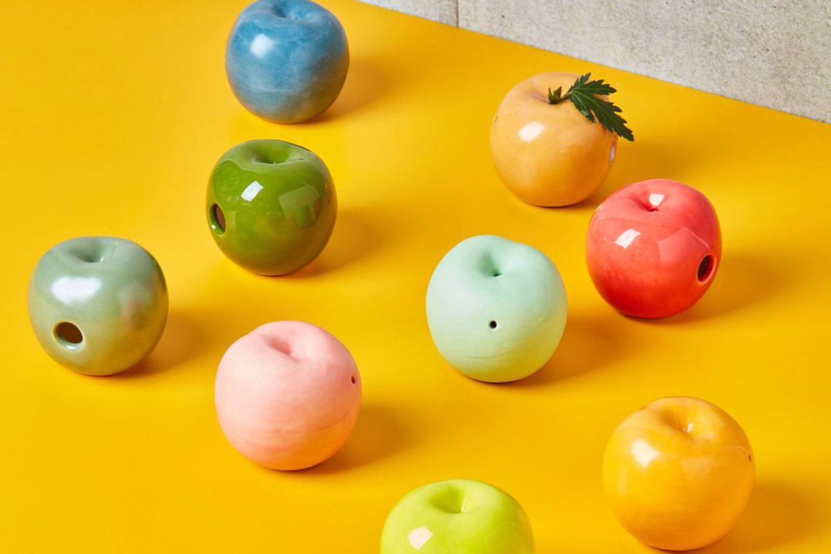 sitko studio ceramic apples