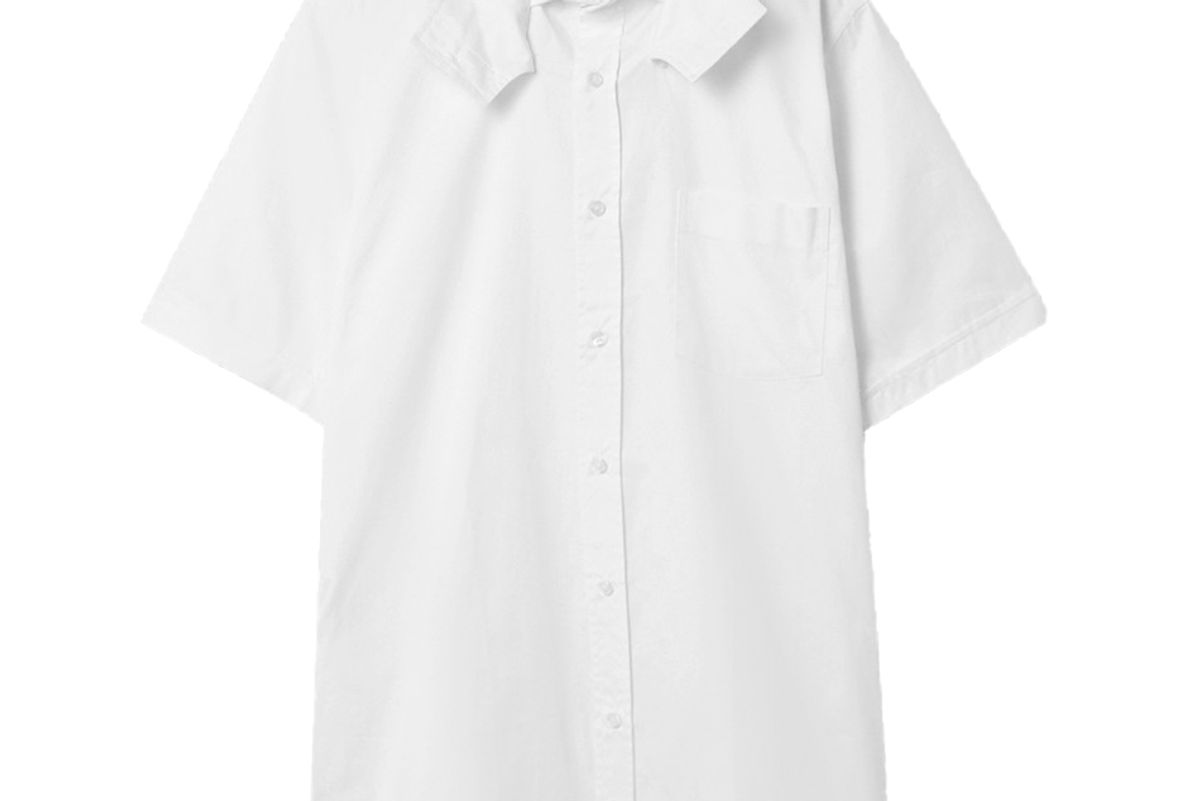 situationist cotton poplin shirt