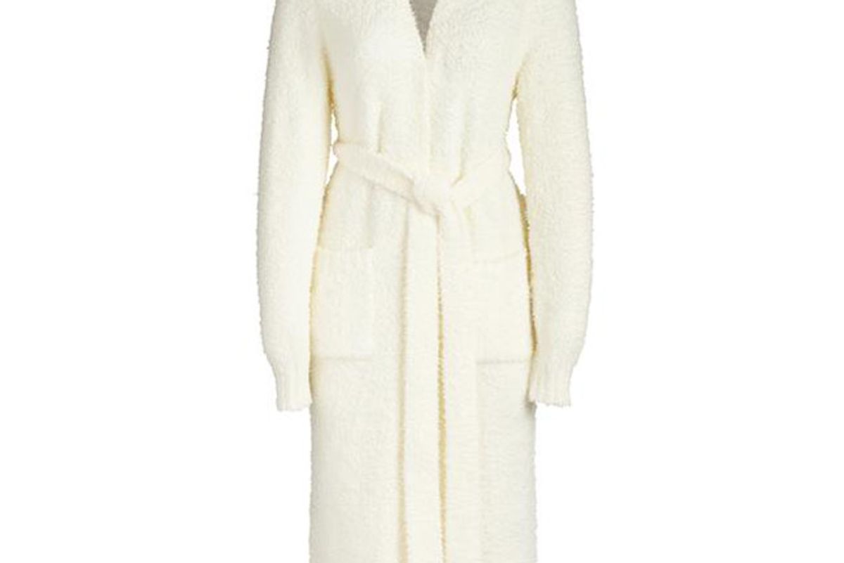 skims cozy knit robe