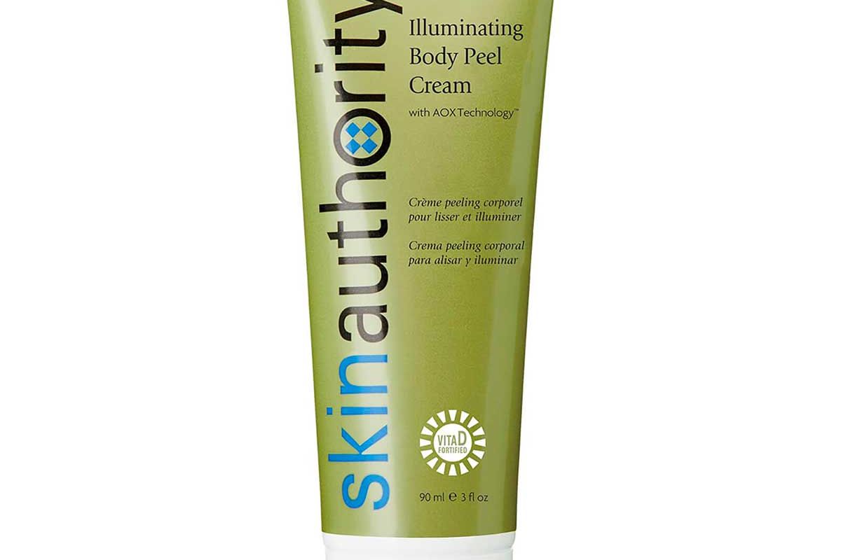 skin authority illuminating body peel cream