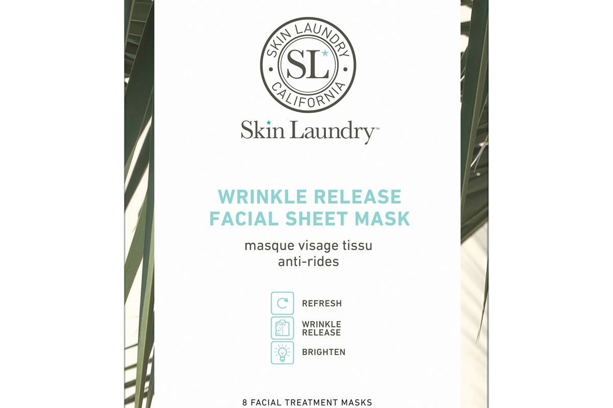 skin laundry wrinkle release facial mask