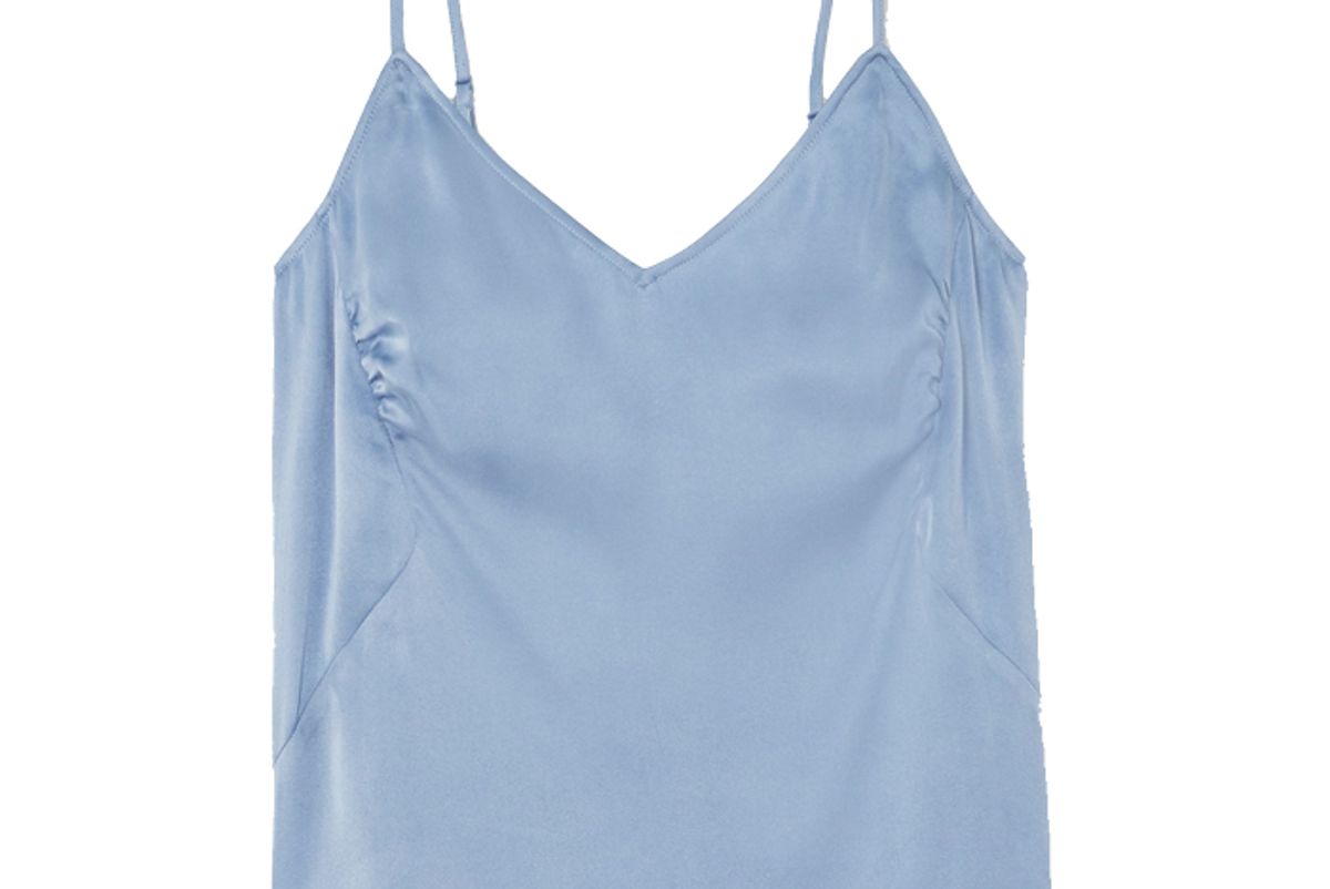 skin tabatha stretch silk satin camisole