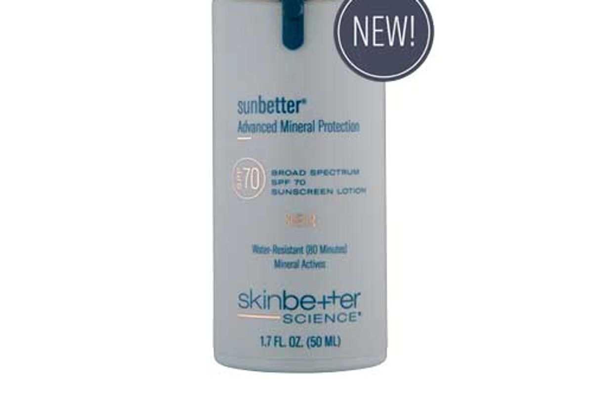 skinbetter sunbetter sheer spf 70 sunscreen lotion