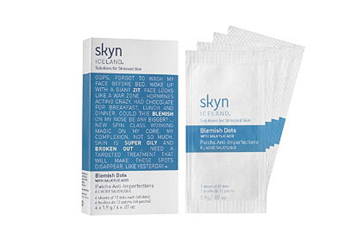 skyn iceland blemish dots with salicylic acid