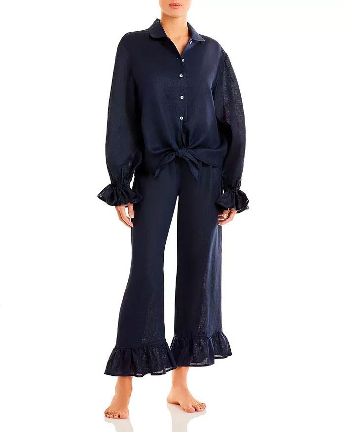 sleeper rumba linen pajama set