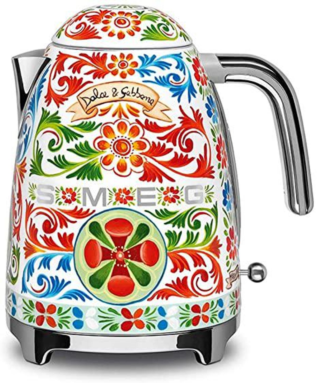 smeg x dolce & gabbana sicily is my love tea kettle