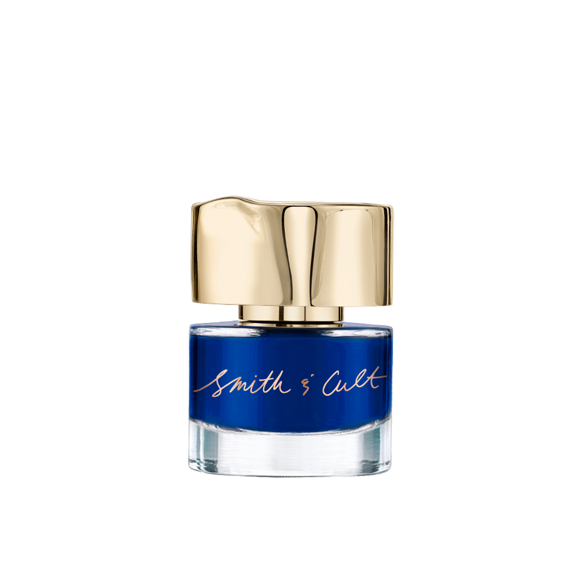 smith and cult color nail polish in serra blue