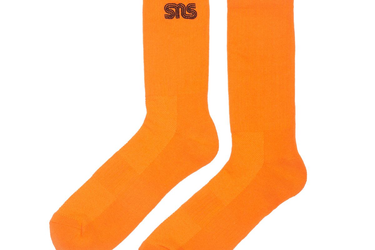 sneakersnstuff sns logo socks