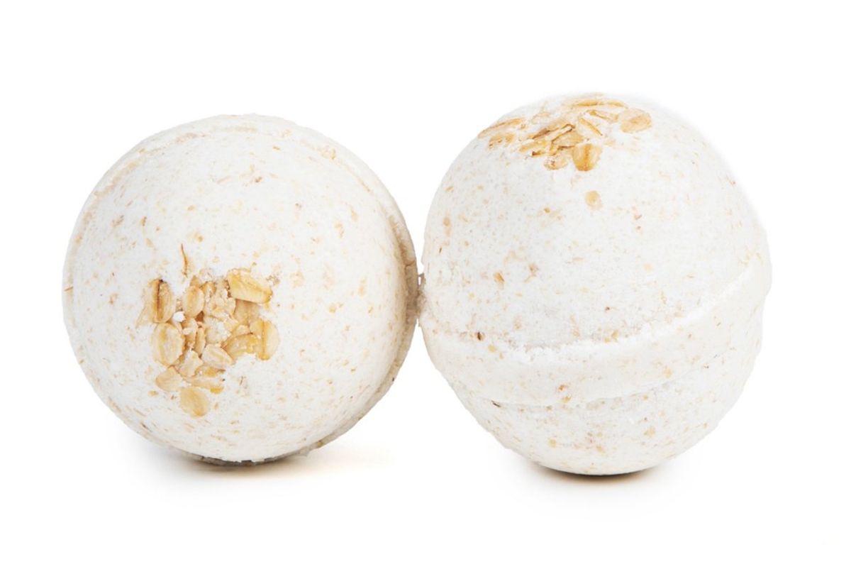 snowfox skincare baby oats bath treatment ball