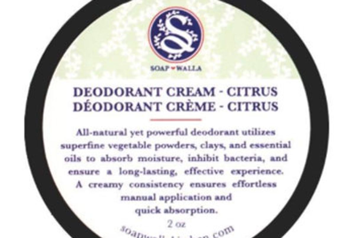 soapwalla citrus deodorant cream