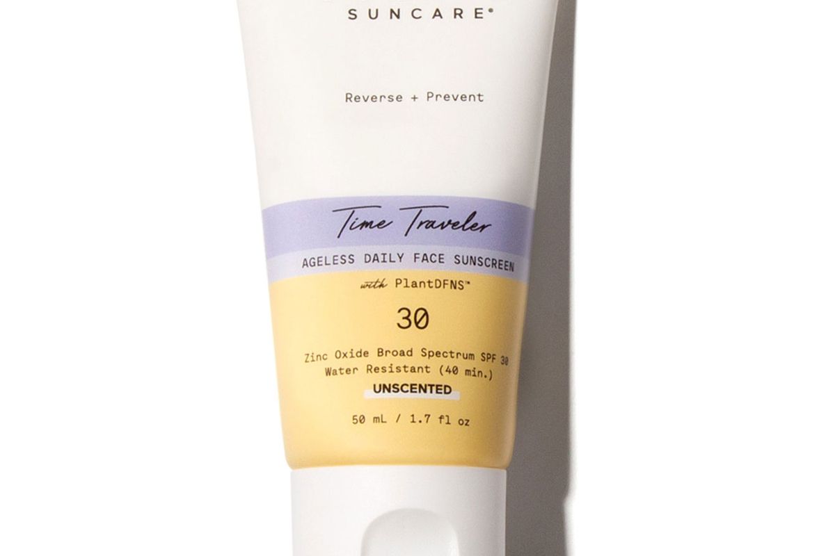 solara suncare time traveler ageless daily face sunscreen