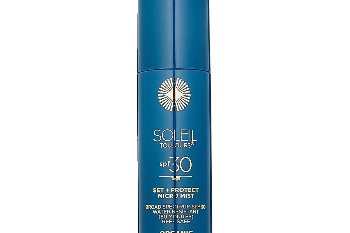 soleil toujours organic set and protect micro mist spf 30