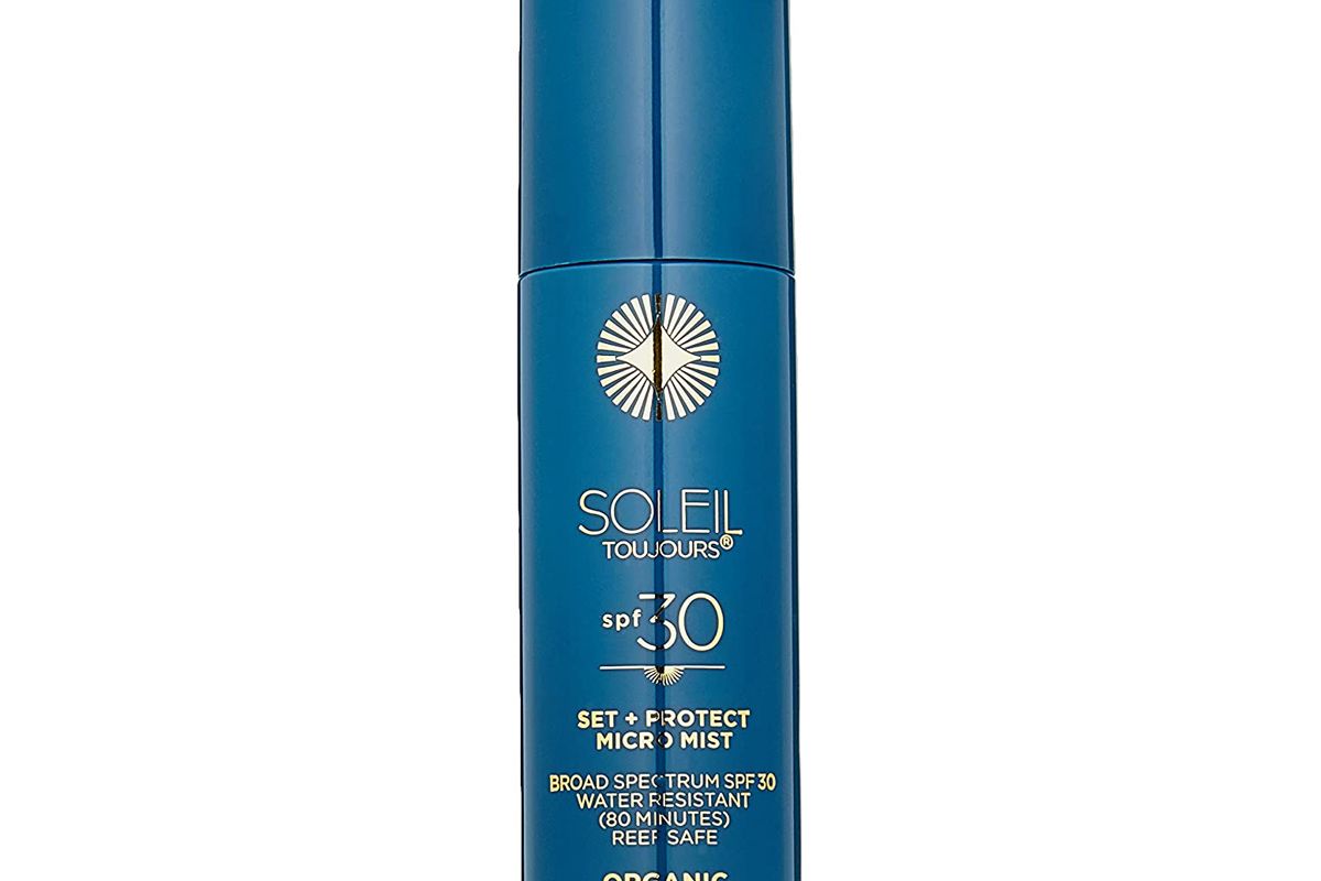 soleil toujours organic set and protect micro mist spf 30