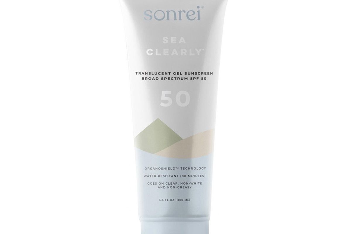 sonrei sea clearly gel sunscreen spf 50