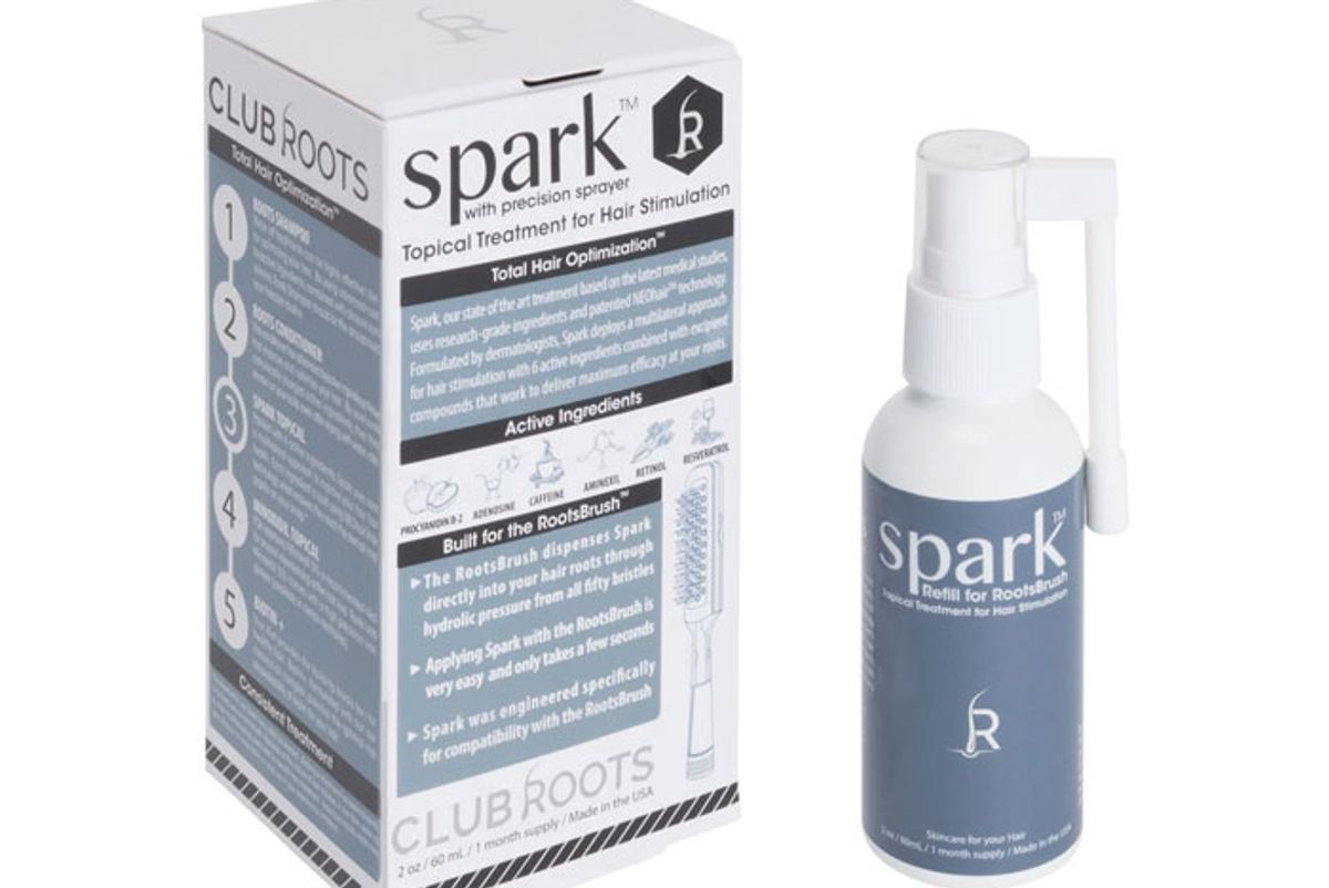 spark topical hair treatment active ingredients