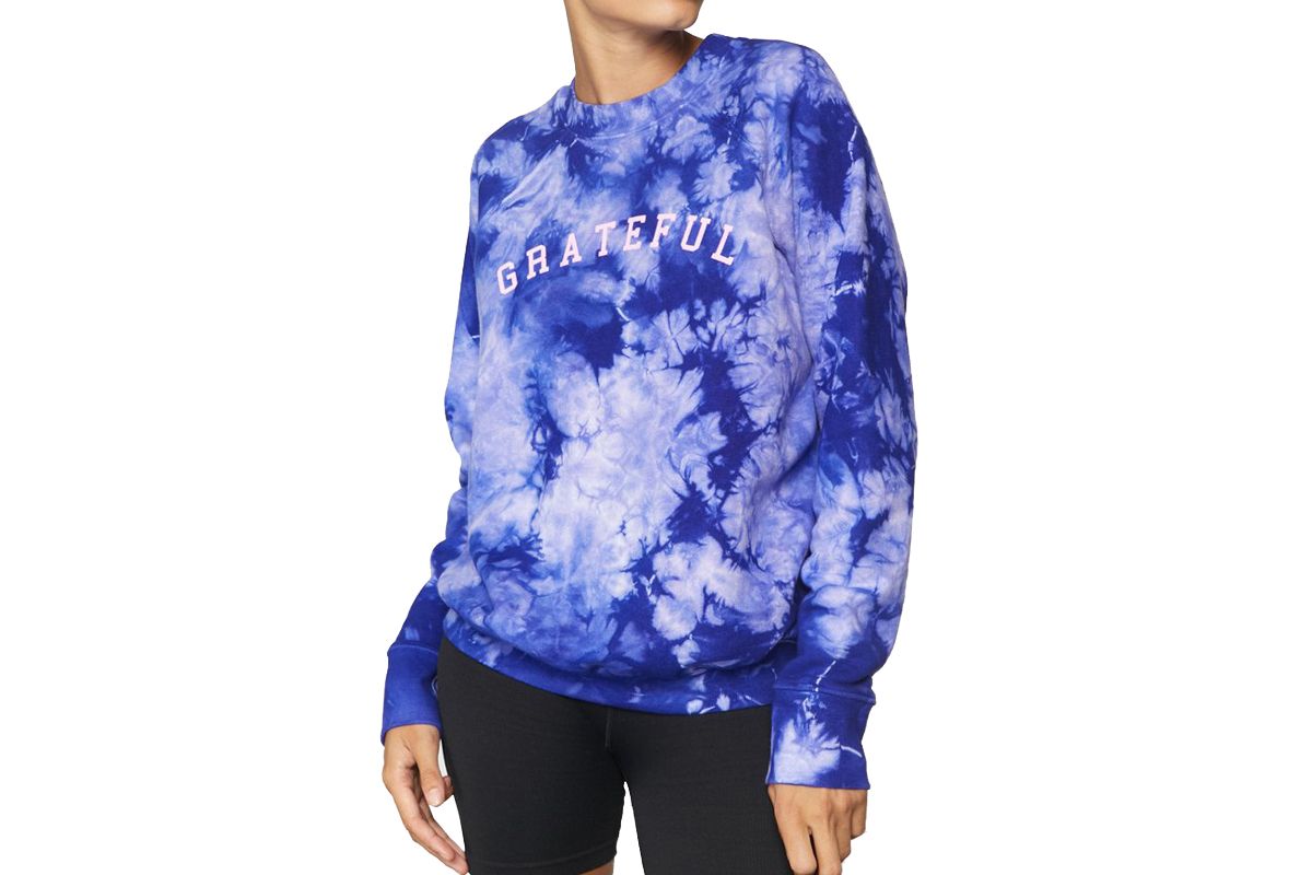 spiritual gangster grateful tie dye sweatshirt