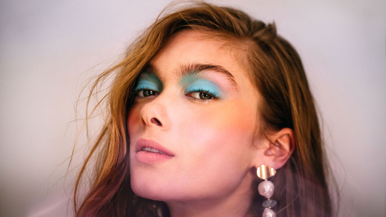 spring 2019 watercolor makeup trend
