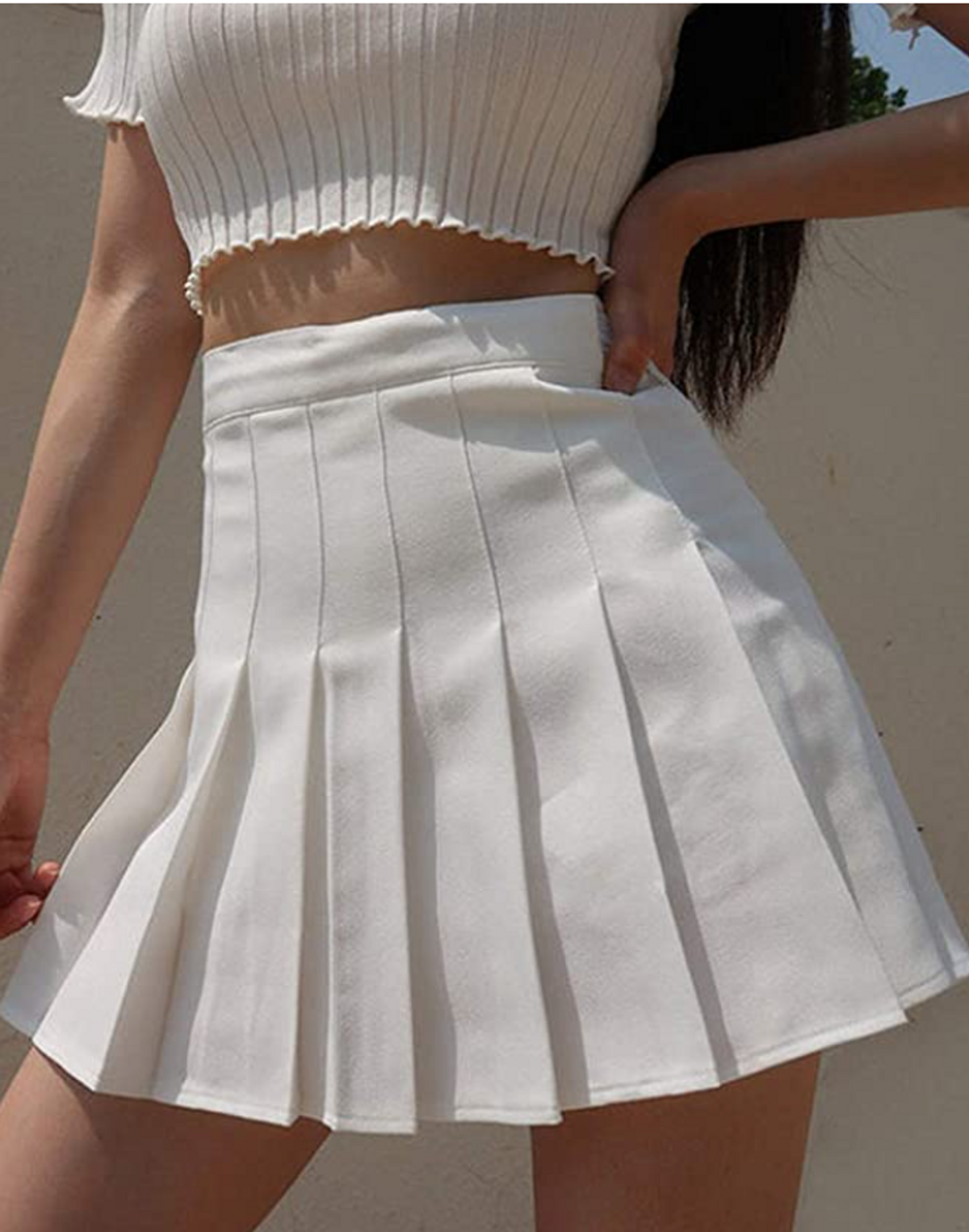 spring hue skirt