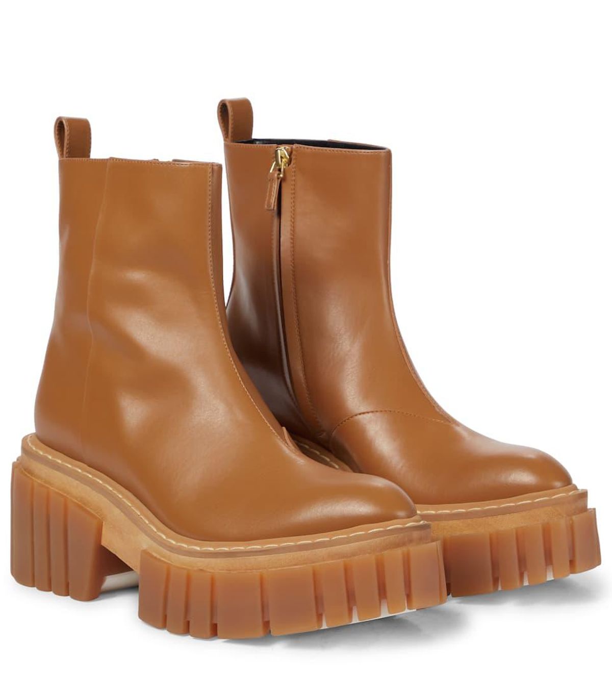 stella mccartney emilie platform ankle boots