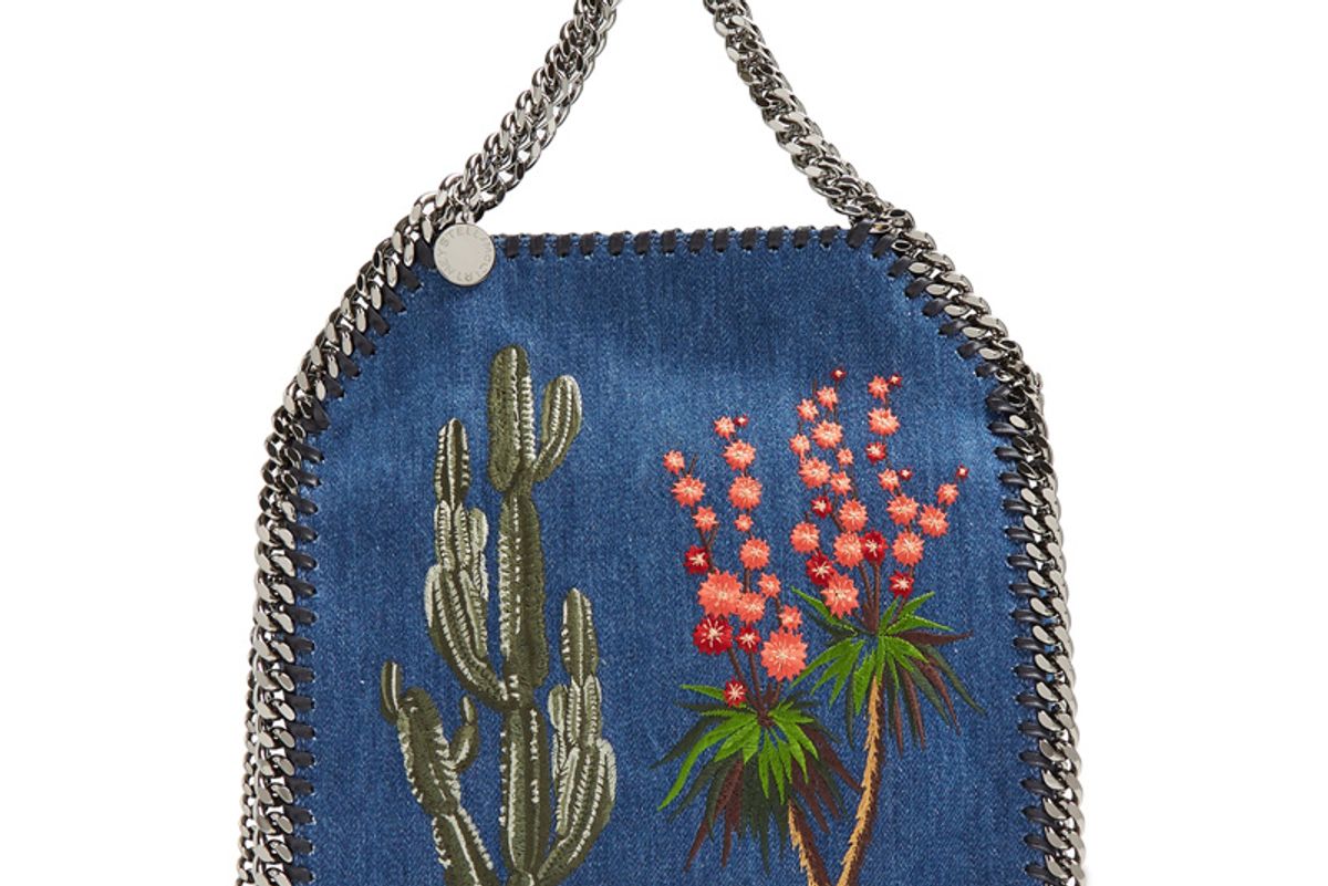 Falabella Denim Mini Cross-Body Bag