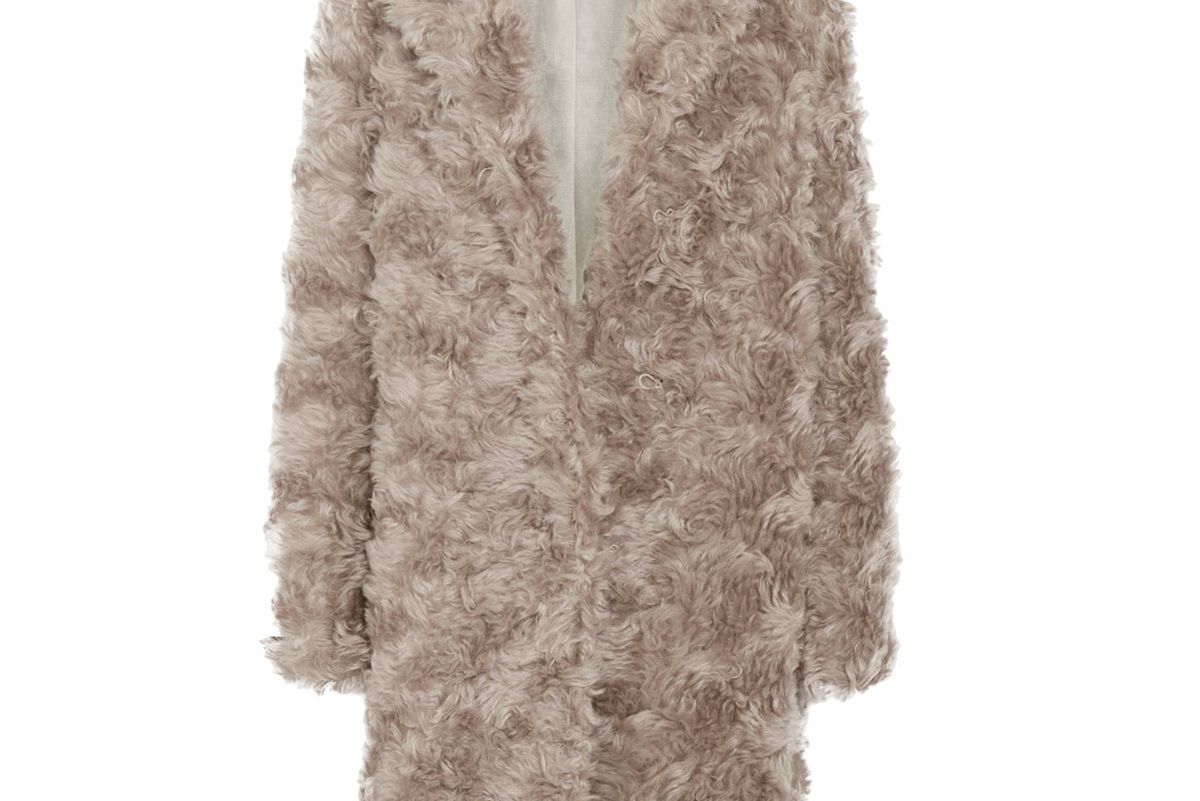 Toti Mohair, Cotton and Wool-Blend Faux Shearling Coat