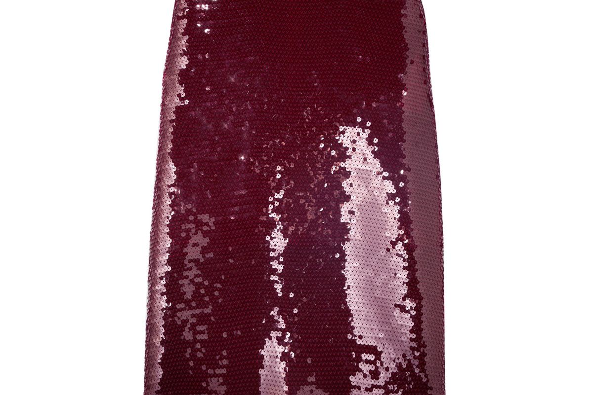 Margot Sequined Silk-Mousseline Skirt